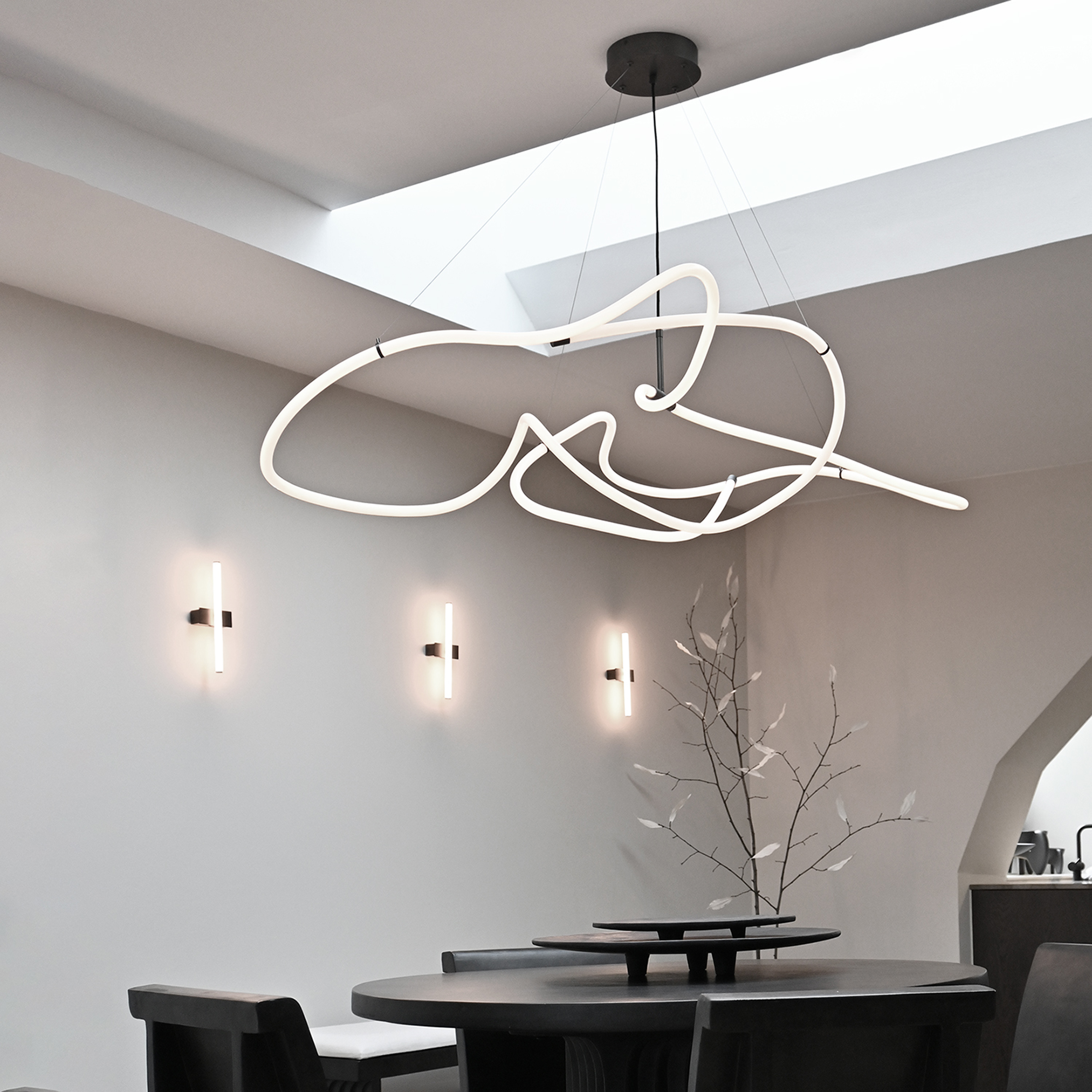 Ghost Chandelier big ceiling 灯来自101 Copenhagen - nordicnest.cn