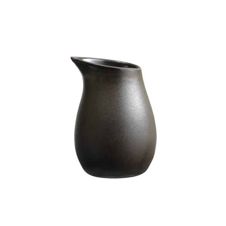 Raw cream jug stoneware 20 cl - metallic 棕色 - Aida