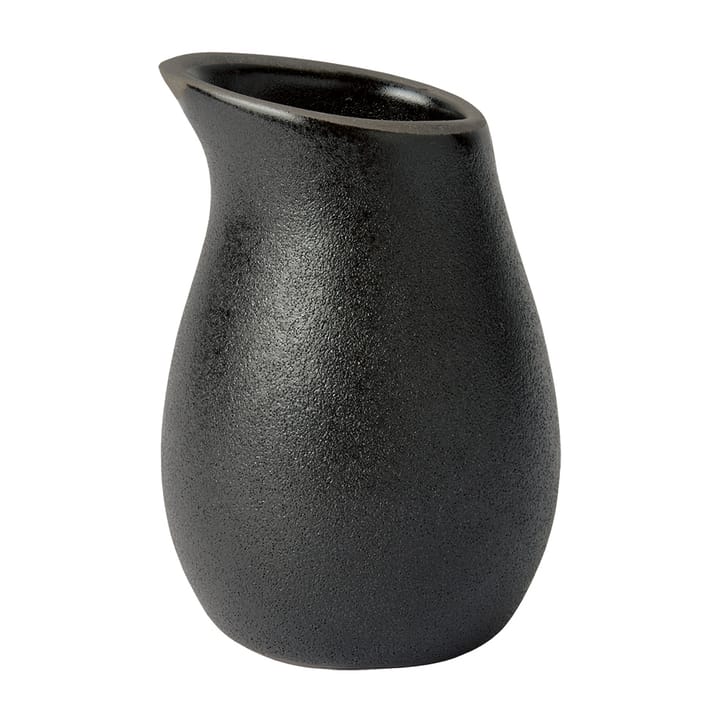 Raw cream jug stoneware 20 cl - Titanium 黑色 - Aida