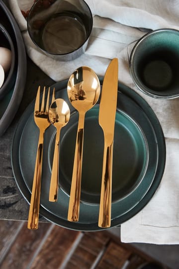 Raw 餐具 cutlery 24 pieces - Gold - Aida