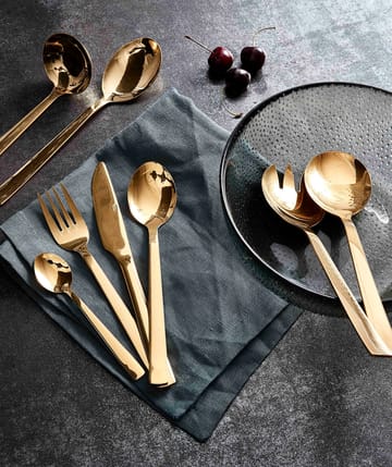 Raw 餐具 cutlery 24 pieces - Gold - Aida