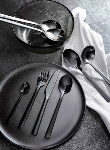 Raw 餐具 cutlery 24 pieces - 黑色 - Aida