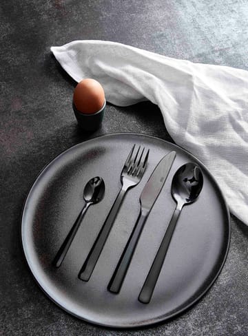 Raw 餐具 cutlery 60 pieces - 黑色 - Aida