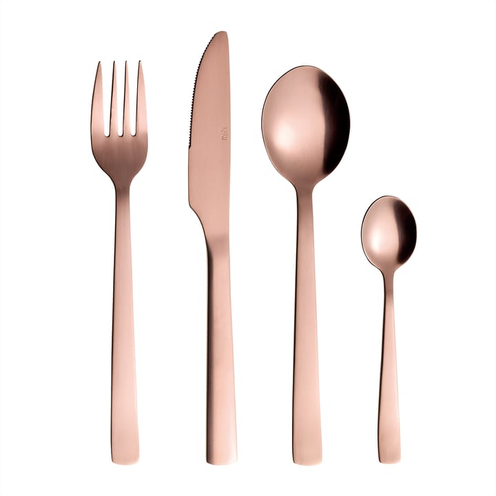 Raw 餐具 cutlery set 16 pcs - roségold - Aida