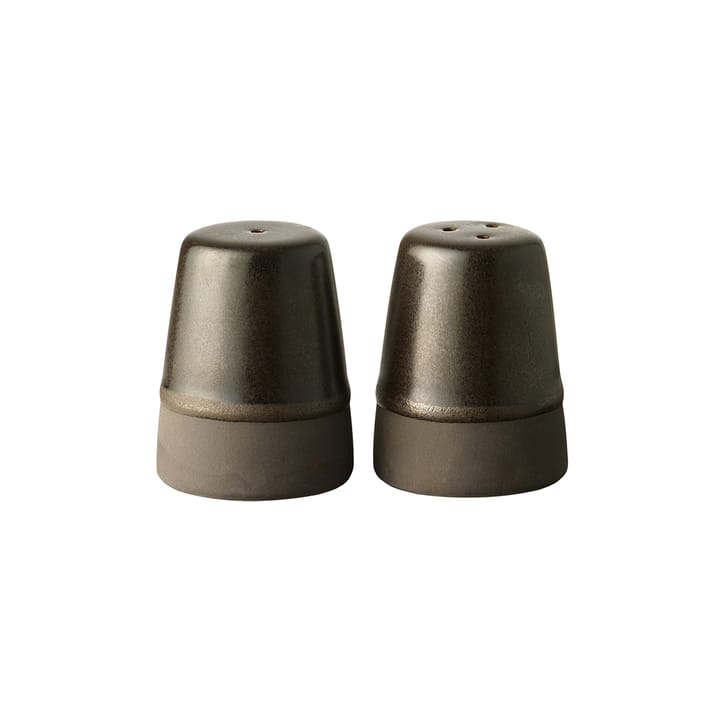 Raw salt and pepper set - metallic 棕色 - Aida