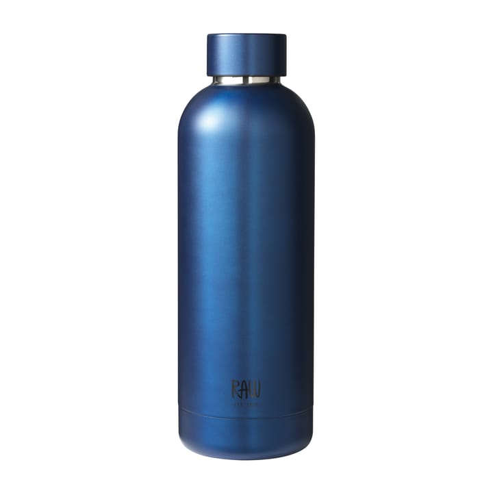 Raw thermos bottle 0.5 l - matte 蓝色 - Aida