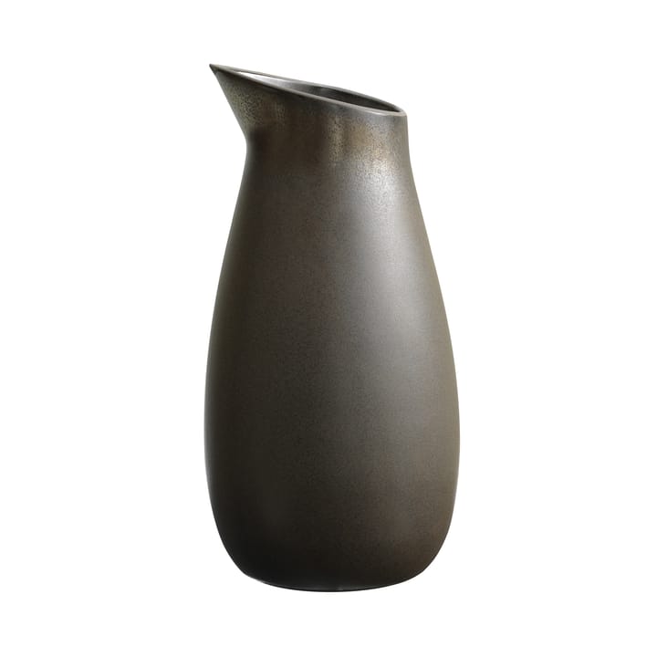 Raw water carafe stoneware 1.2 l - metallic 棕色 - Aida