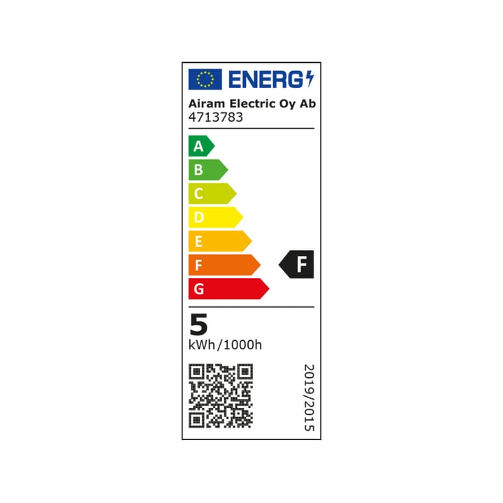 Airam LED MR16 36° light source - Clear, dimmable gu5.3, 5w - Airam