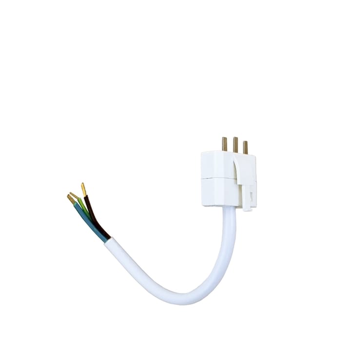 灯 plug DCL - White, with cord 15 cm - Airam