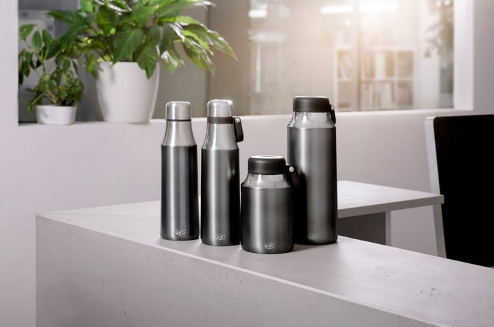 City vattenbottle double walled 0.5 l - Grey satin - Alfi