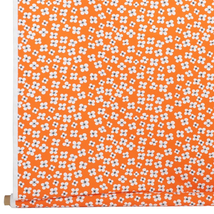 Belle Amie 纺织品 (fabric) orange - 橘色-白色 - Almedahls