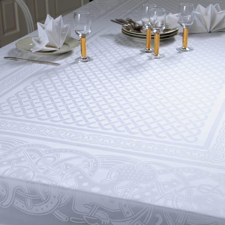 Draken table cloth 150x300 cm - 白色 - Almedahls