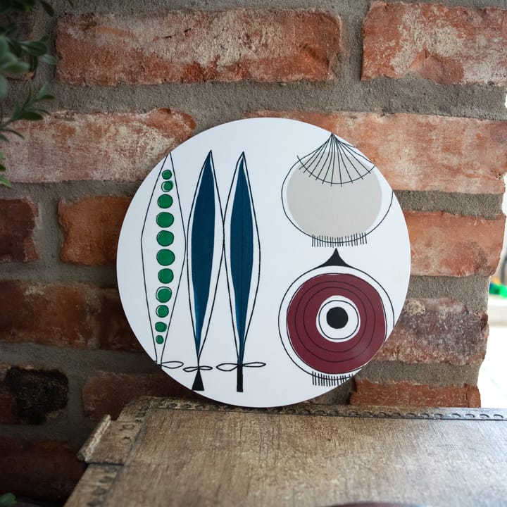 Picknick trivet onion Ø21 cm - 蓝色-multi - Almedahls