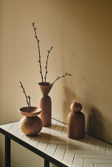 Shape bowl 花瓶 - oak - Applicata