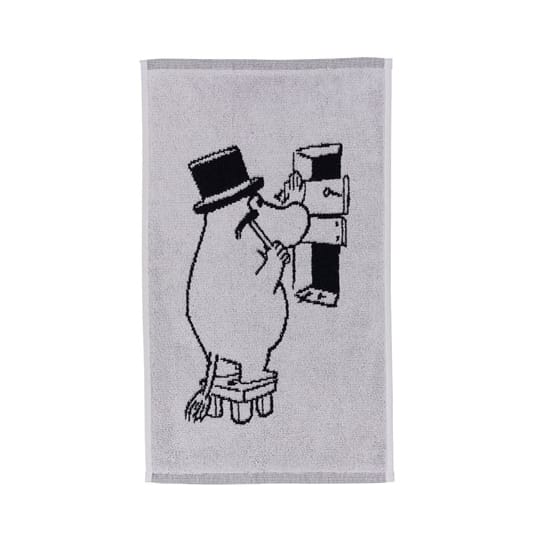 姆明 毛巾 30x50 cm - Moomin pappa - grey - Arabia