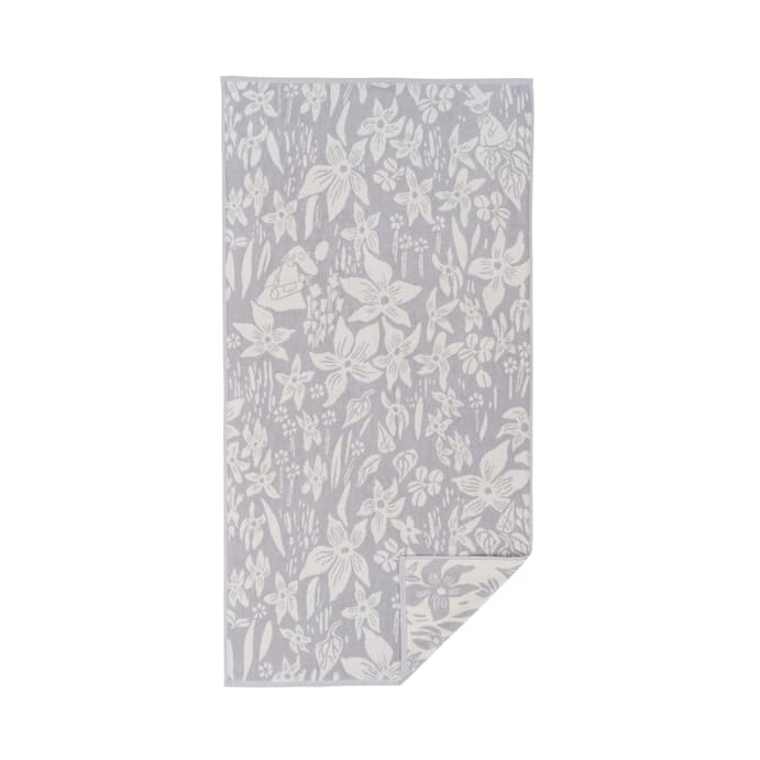 姆明 浴巾 70x140 cm - Lily - grey - Arabia