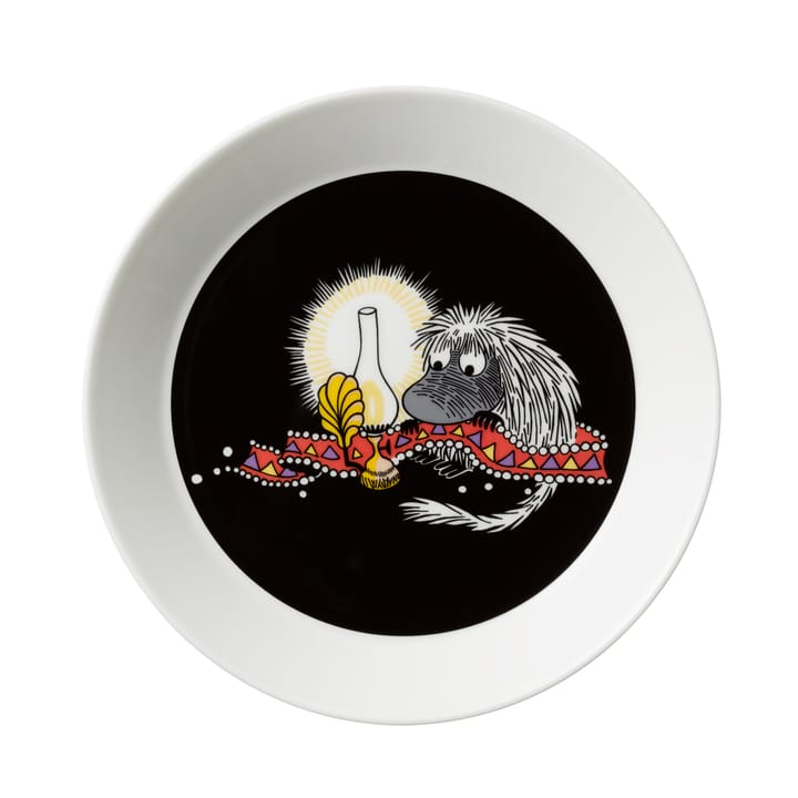 Ancestor Moomin 盘子/陶瓷盘 - 黑色 - Arabia