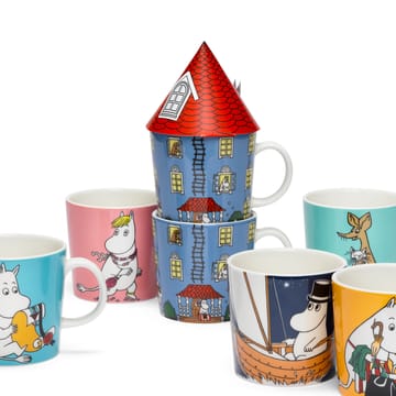 Anniversary 马克杯 Moomin姆明 70 years_六件套装 - undefined - Arabia