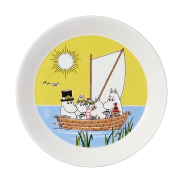 姆明 盘子 Bonfire & Sailing 2 parts - 19 cm - Arabia