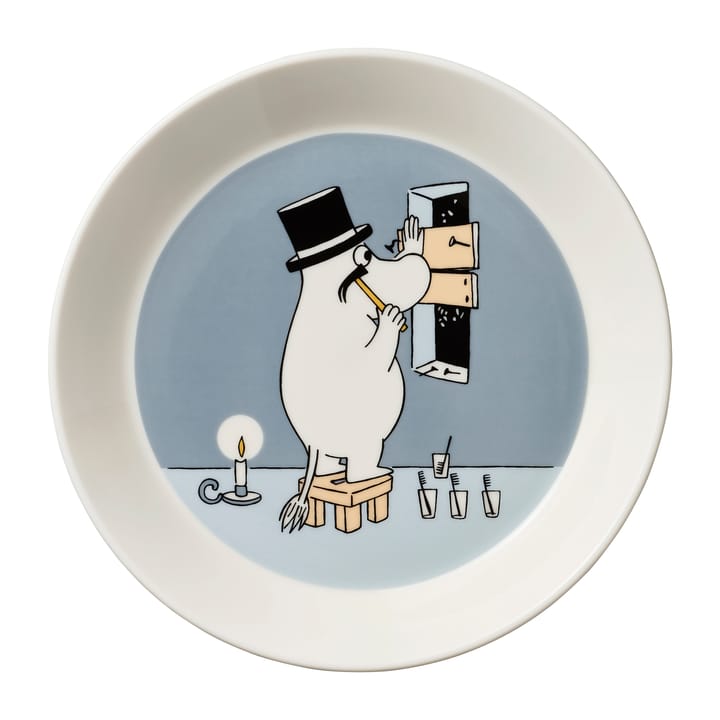 Moominpappa Moomin 姆明盘子 Ø19 cm - 灰色 - Arabia