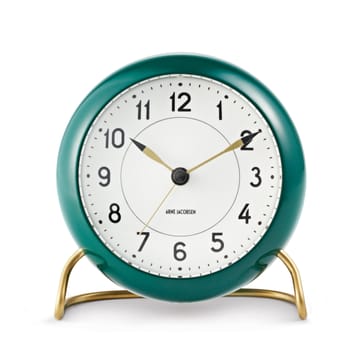 AJ Station 桌面时钟 green - 绿色 - Arne Jacobsen Clocks