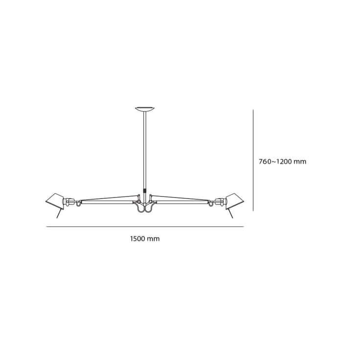 Tolomeo 吊灯 - 铝 - Artemide