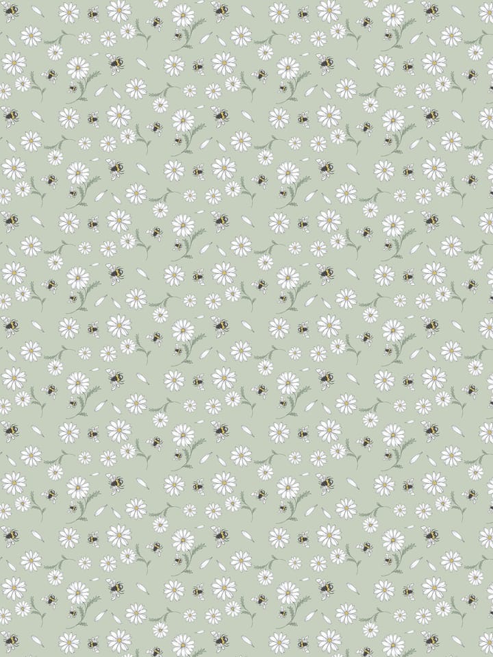 Blomstersurr oilcloth - 绿色 - Arvidssons Textil