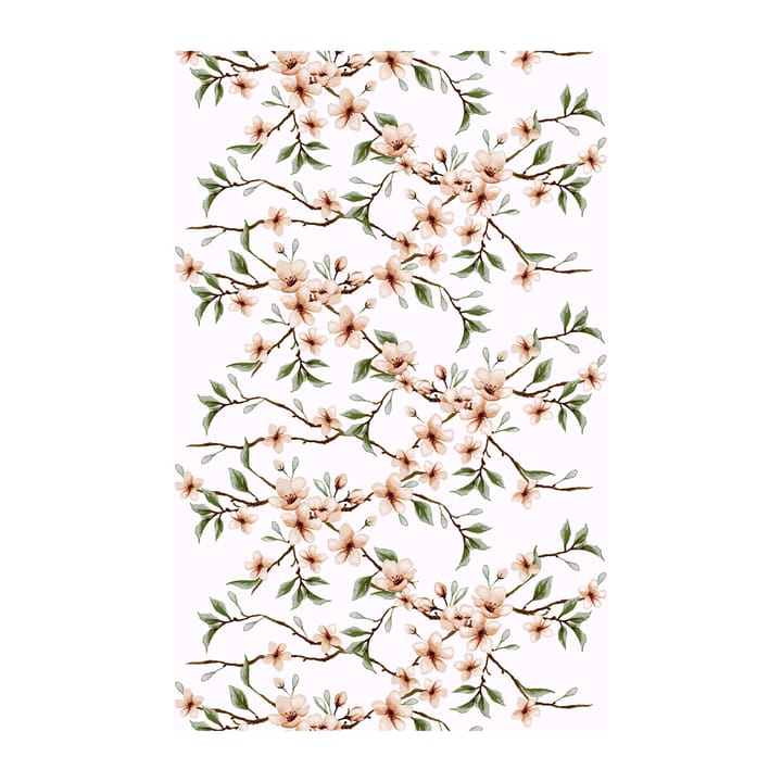 Fägring oilcloth - Peach-白色 - Arvidssons Textil