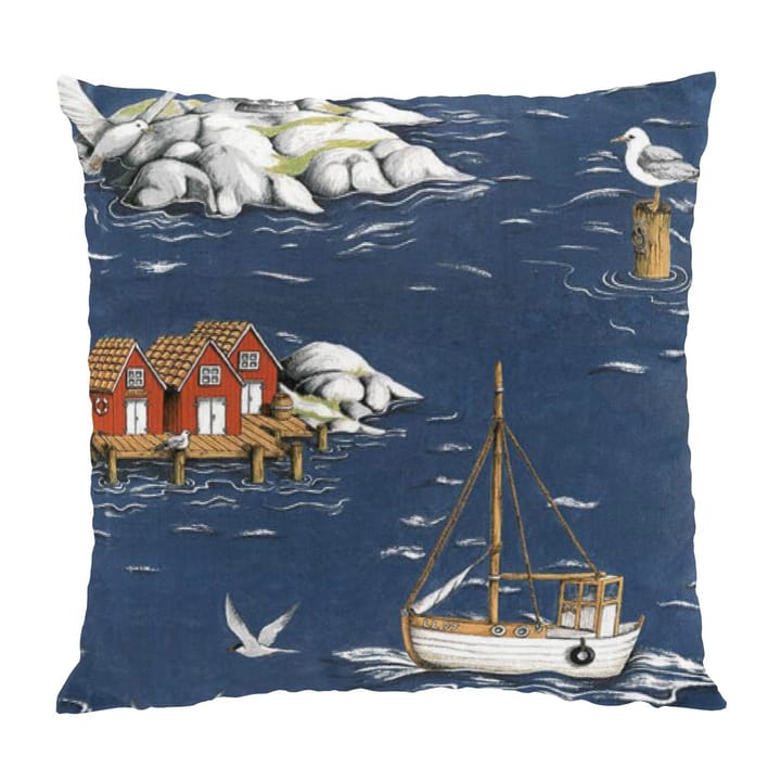 Fiskeskär 靠枕套 47x47 cm - 蓝色 - Arvidssons Textil