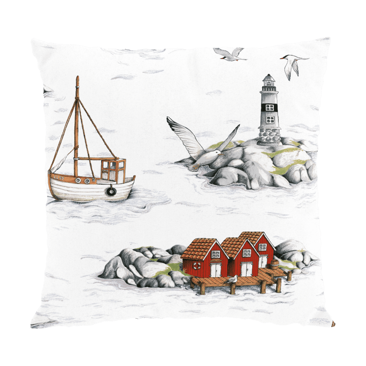 Fiskeskär 靠枕套 47x47 cm - 白色 - Arvidssons Textil