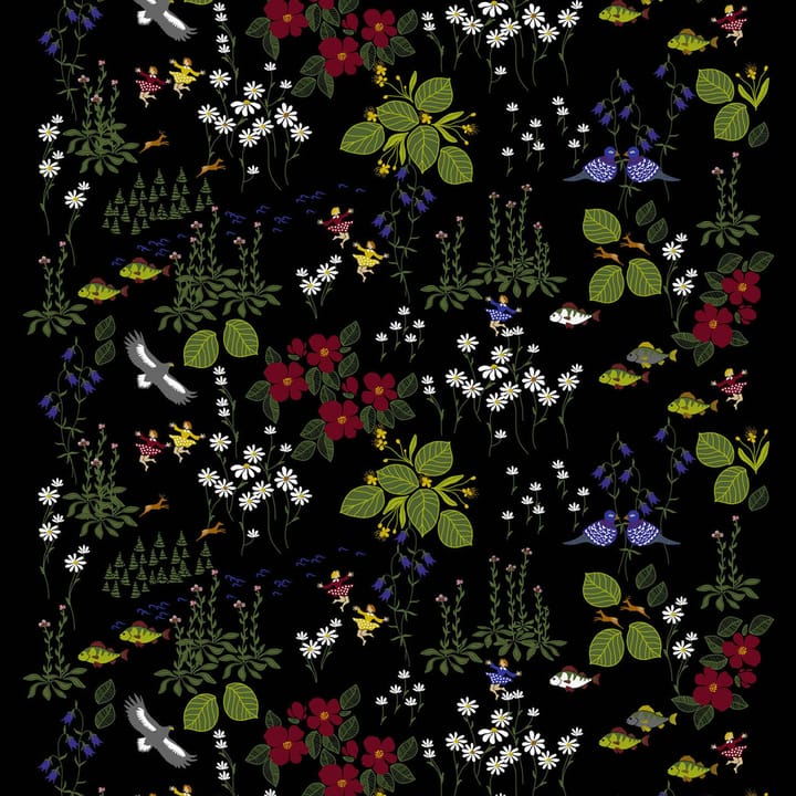 Himlajorden 纺织品 (fabric) - 黑色 - Arvidssons Textil