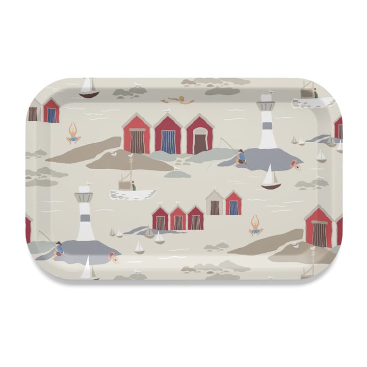 Kust tray 20x27 cm - 米色 - Arvidssons Textil