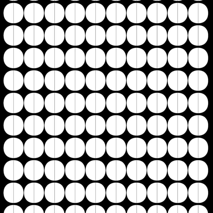 Lane 纺织品 (fabric) - 白色 circles - Arvidssons Textil