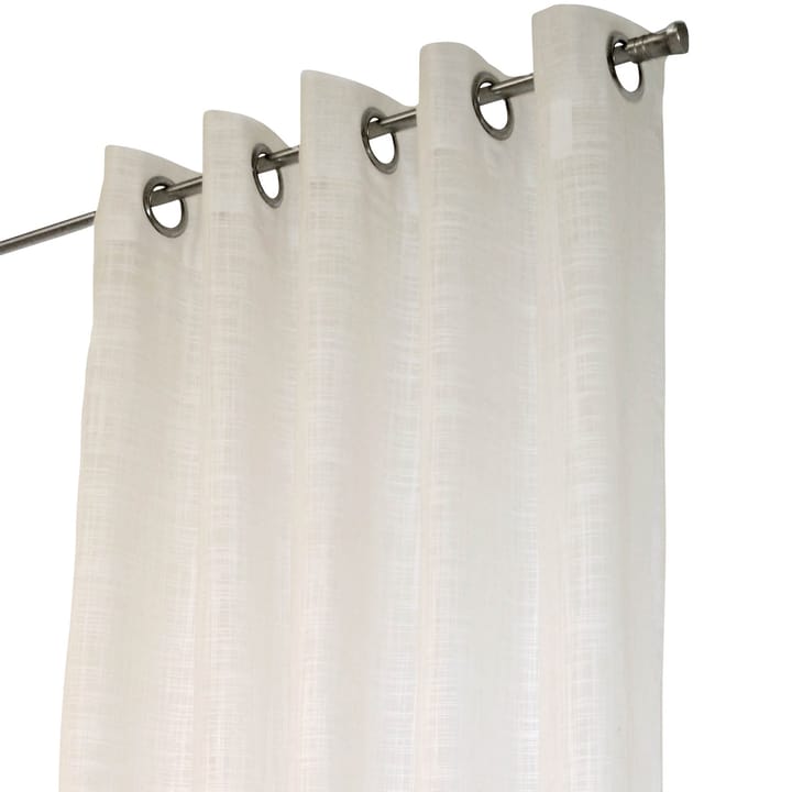 Norrsken curtain with eyelets - creme 白色 - Arvidssons Textil