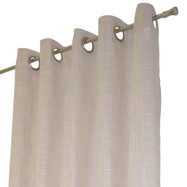 Norrsken curtain with eyelets - 米色 - Arvidssons Textil