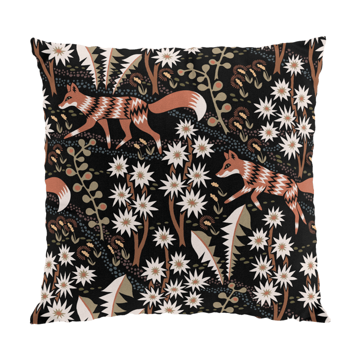 Stjärnspeja 靠枕套 47x47 cm - Black-rust - Arvidssons Textil