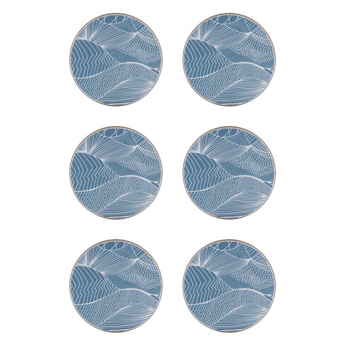 Japanese Landscape coaster 六件套装 - Ocean - Åry Home