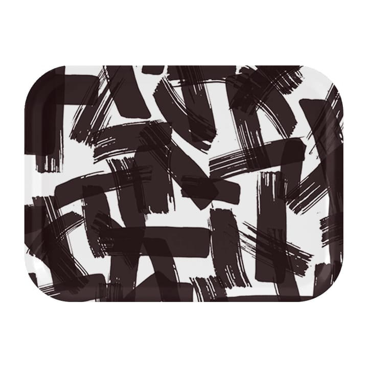 Kryss 托盘 20x27 cm - Black-white - Åry Home