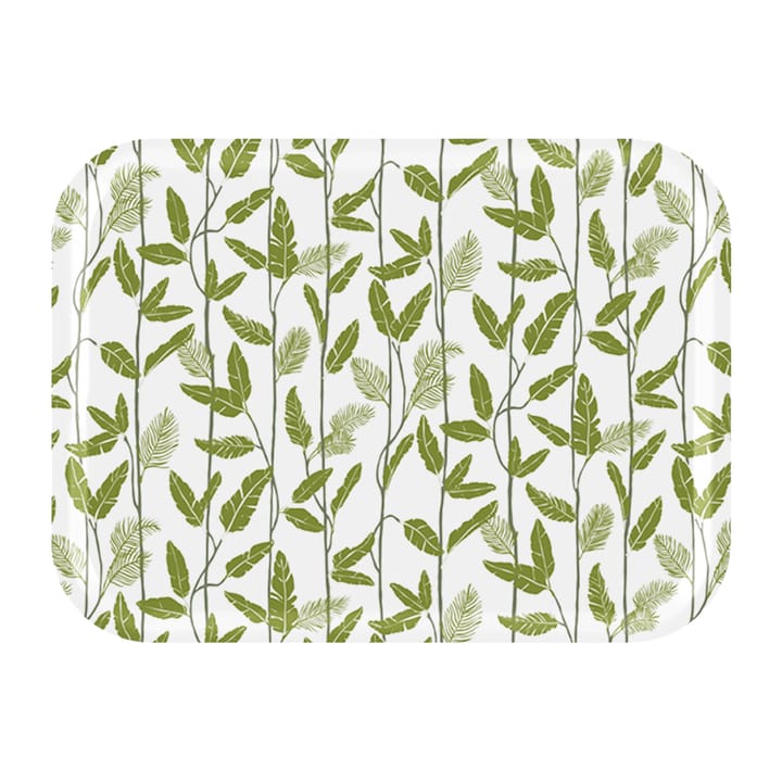 Mougli Green 托盘 20x27 cm - Green-white - Åry Home