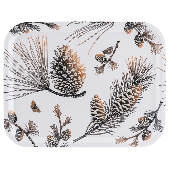 Pine Cone 托盘 28x36 cm - Cotton 白色 - Åry Home