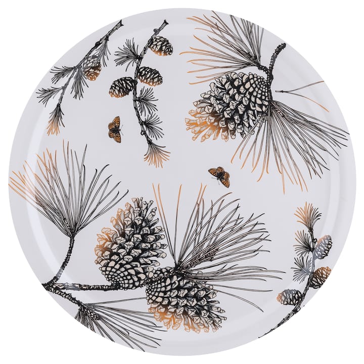 Pine Cone 托盘  Ø 49 cm - Cotton 白色 - Åry Home