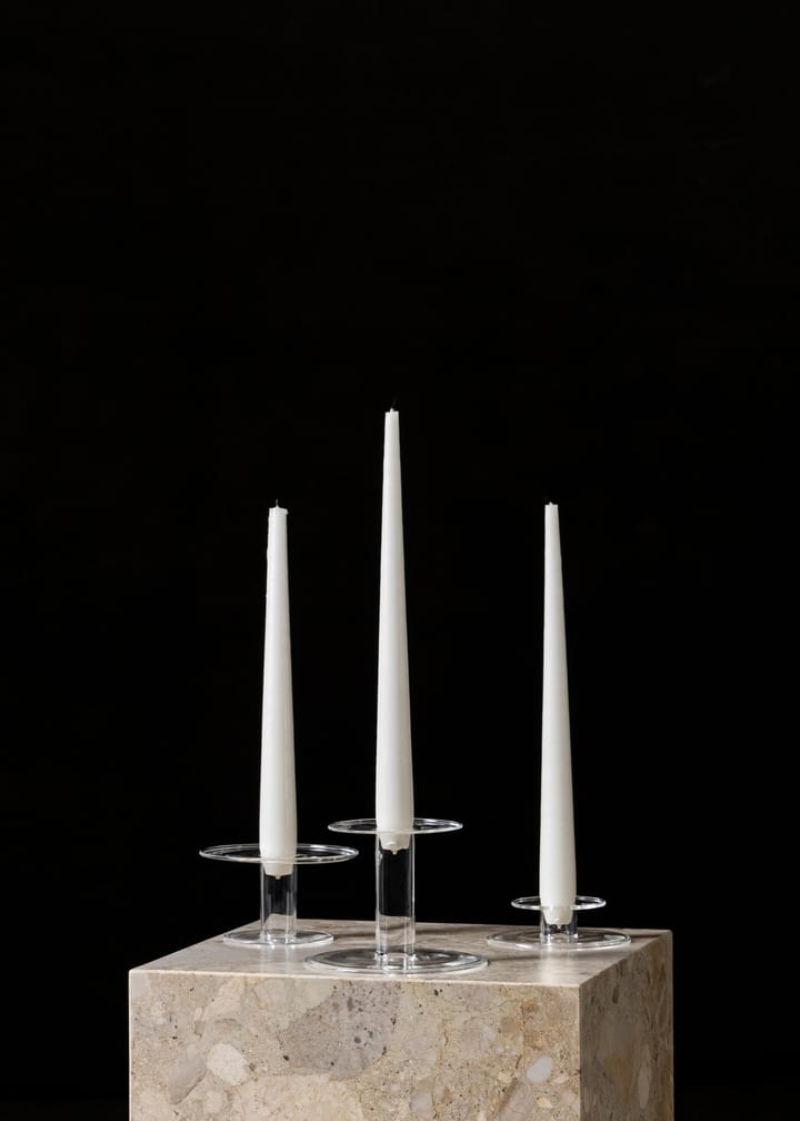 Abacus 烛台 8.5 cm - 透明 - Audo Copenhagen