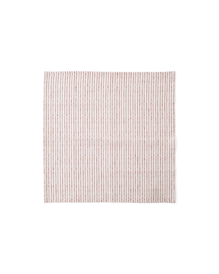 Byasa linen 餐巾纸 45x45 cm - Burnt sienna - Audo Copenhagen