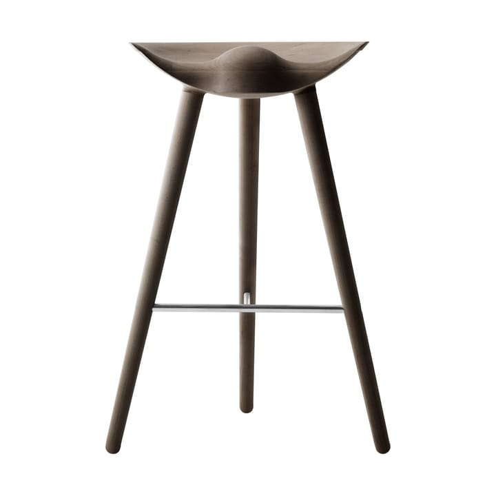 ML42 吧台高脚凳子 69 cm高 - 棕色涂油橡木-钢 - Audo Copenhagen