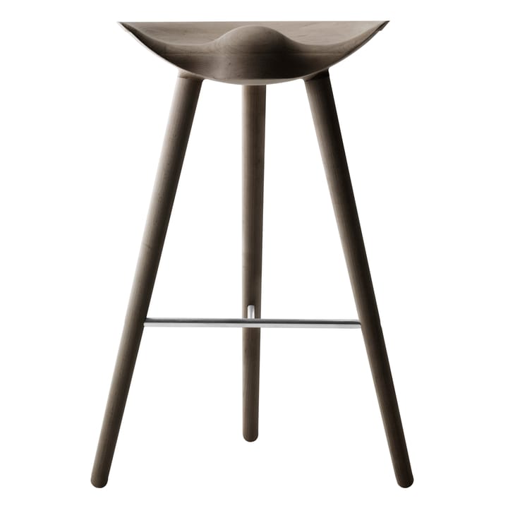 ML42 吧台高脚凳子 77 cm高 - 棕色涂油橡木-钢 - Audo Copenhagen