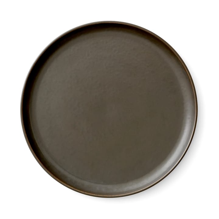 Norm 盘子 Ø23 cm, Dark Glazed Audo Copenhagen