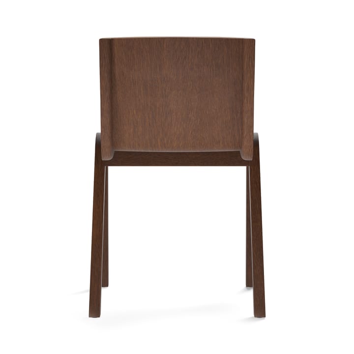 Ready 椅子 upholstered seat, 红色 自然木色-Logan Jasmine Audo Copenhagen