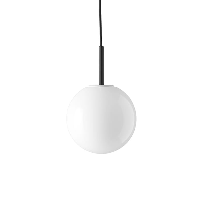 TR Bulb pendant, Opal shiny, 黑色 fitting Audo Copenhagen