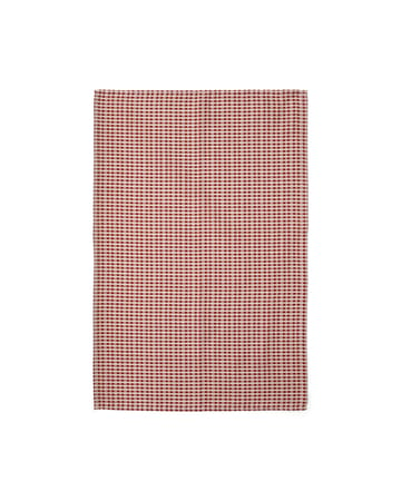 Troides 厨房毛巾 40x67 cm 两件套装 - 红白格 - Audo Copenhagen