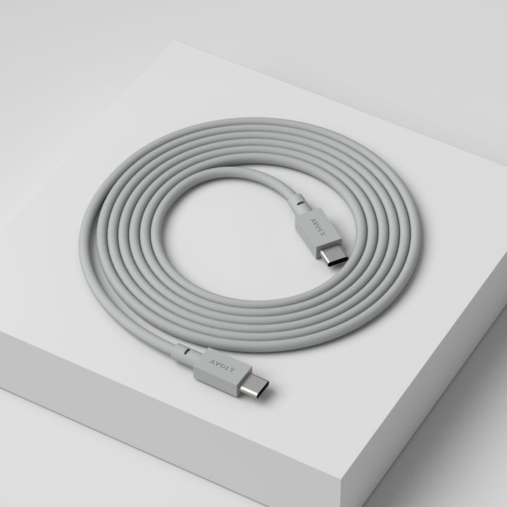 Cable 1 USB-C to USB-C charging cable 2 m - Gotland 灰色 - Avolt